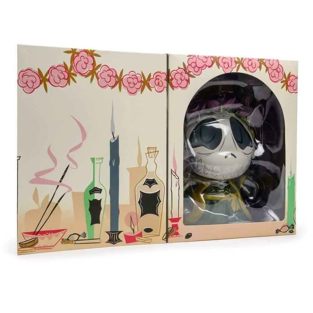 Green Santa Muerte 8-inch Dunny Designer Con Exclusive Kidrobot