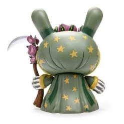 Green Santa Muerte 8-inch Dunny Designer Con Exclusive Kidrobot