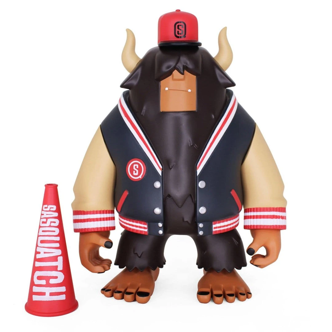 Horns Sasquatch 8" Medium Vinyl Figure By HandsinFactory X Martian Toys