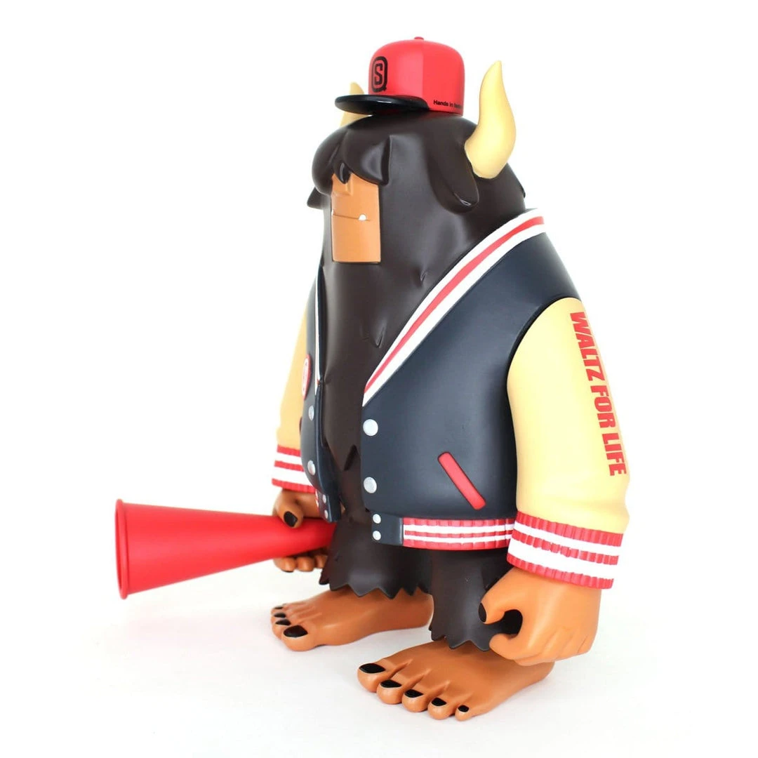 Horns Sasquatch 8" Medium Vinyl Figure By HandsinFactory X Martian Toys