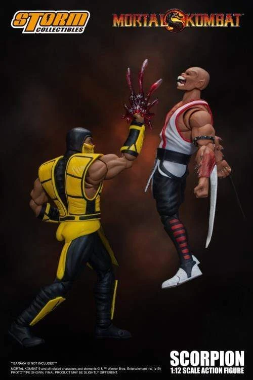 IamRetro.com Scorpion 1:12 Scale Action Figure Mortal Kombat 3 By Storm Collectibles