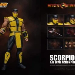 IamRetro.com Scorpion 1:12 Scale Action Figure Mortal Kombat 3 By Storm Collectibles