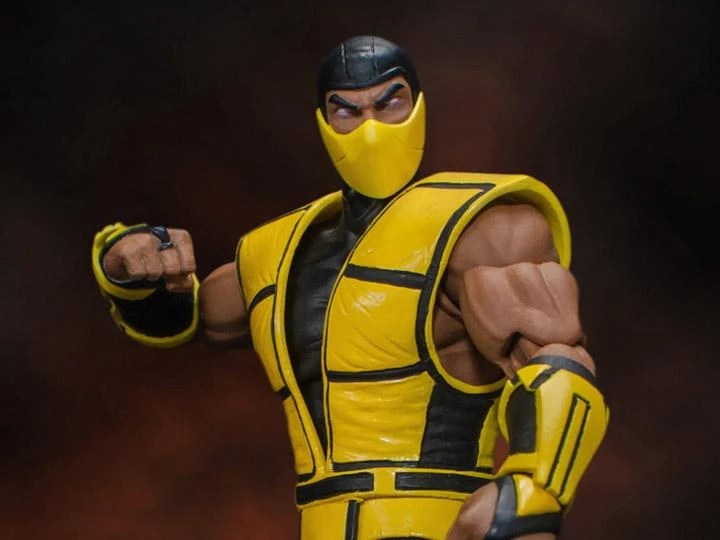 IamRetro.com Scorpion 1:12 Scale Action Figure Mortal Kombat 3 By Storm Collectibles