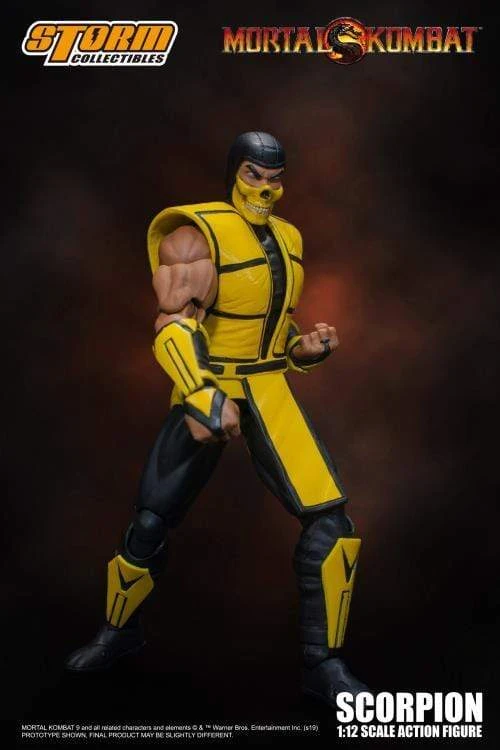 IamRetro.com Scorpion 1:12 Scale Action Figure Mortal Kombat 3 By Storm Collectibles