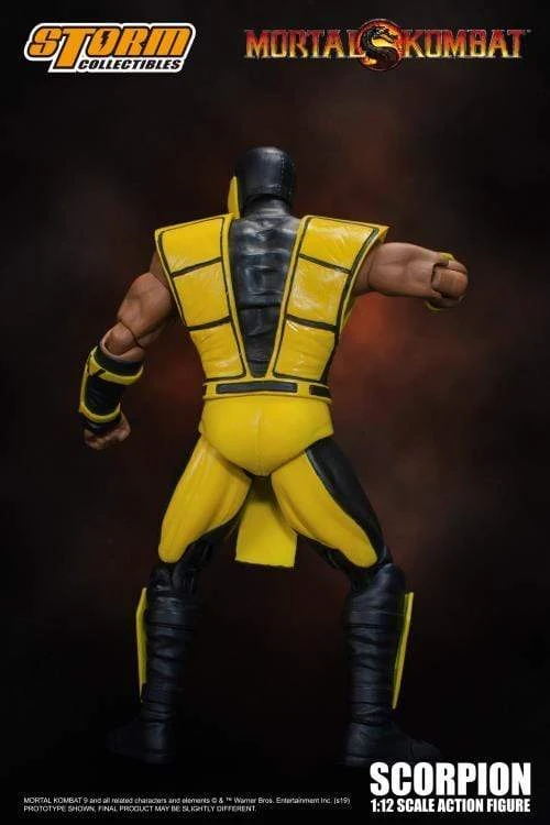 IamRetro.com Scorpion 1:12 Scale Action Figure Mortal Kombat 3 By Storm Collectibles