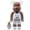Medicom Toys Shaquille O'Neal Orlando Magic 400% + 100% Combo Bearbrick By Medicom