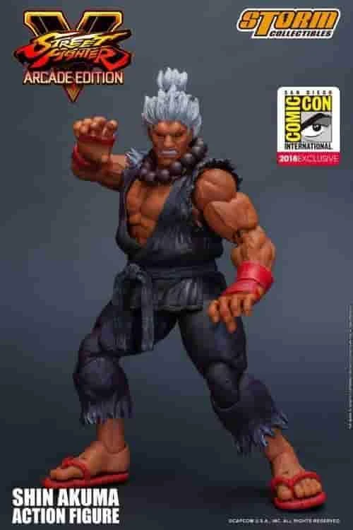 Medium Figures Shin Akuma SDCC 2018 Con Exclusive Limited Release Storm Collectibles