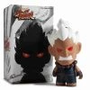 Shin Akuma White SDCC 7" Medium Figure By Street Fighter X Kidrobot