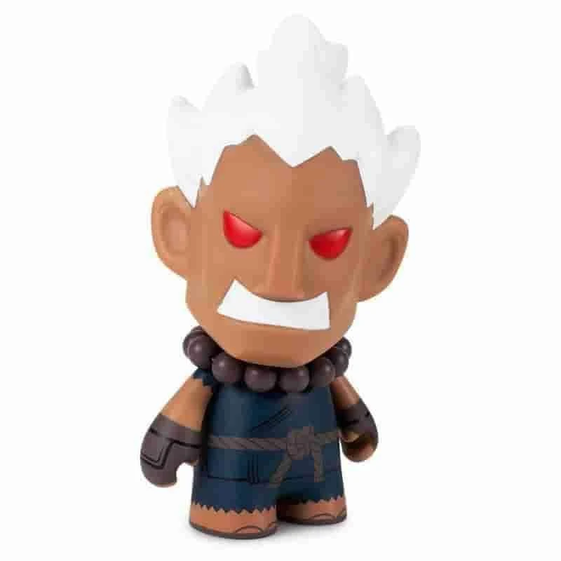 Shin Akuma White SDCC 7" Medium Figure By Street Fighter X Kidrobot