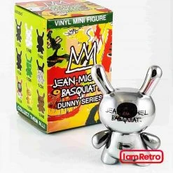 Silver Chrome Crown - Basquiat 3" Dunny Vinyl Mini Figure By Kidrobot