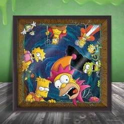USAopoly The Simpsons Simpsons Treehouse Of Horror'Happy Hunting' 1000 Piece Puzzle