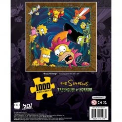 USAopoly The Simpsons Simpsons Treehouse Of Horror'Happy Hunting' 1000 Piece Puzzle