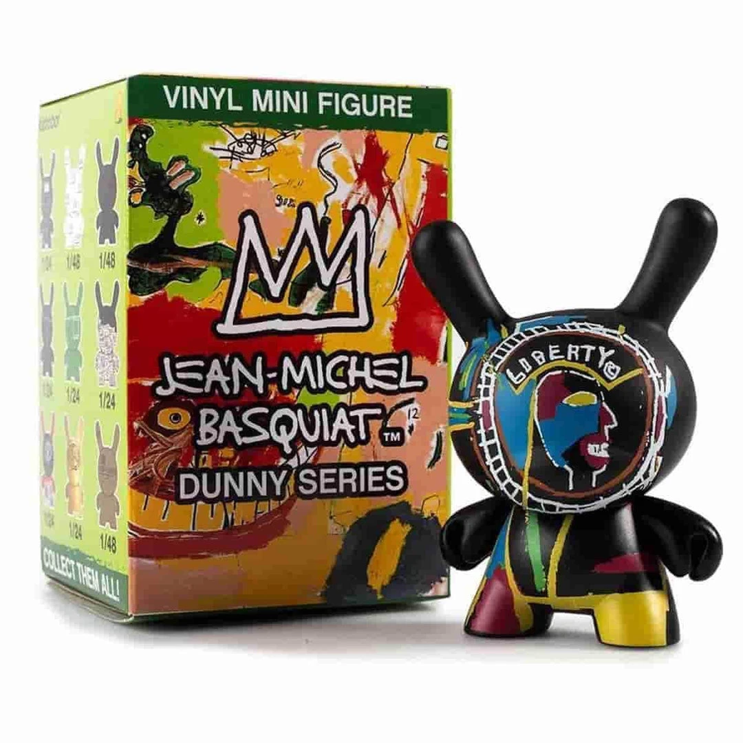 Jean-Michael Basquiat Dunny Series By Kidrobot - 3-Pack Blind Box Bundle