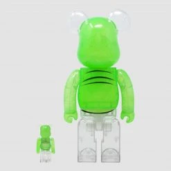 Medicom Toys Slimer Ghostbusters 400% & 100% Combo Bearbrick By Medicom