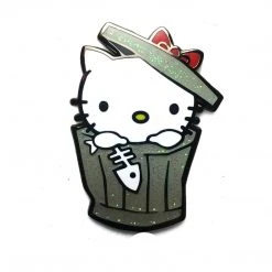 IamRetro.com Smello Kitty PinHeadz By Trashbury X Martian Toys