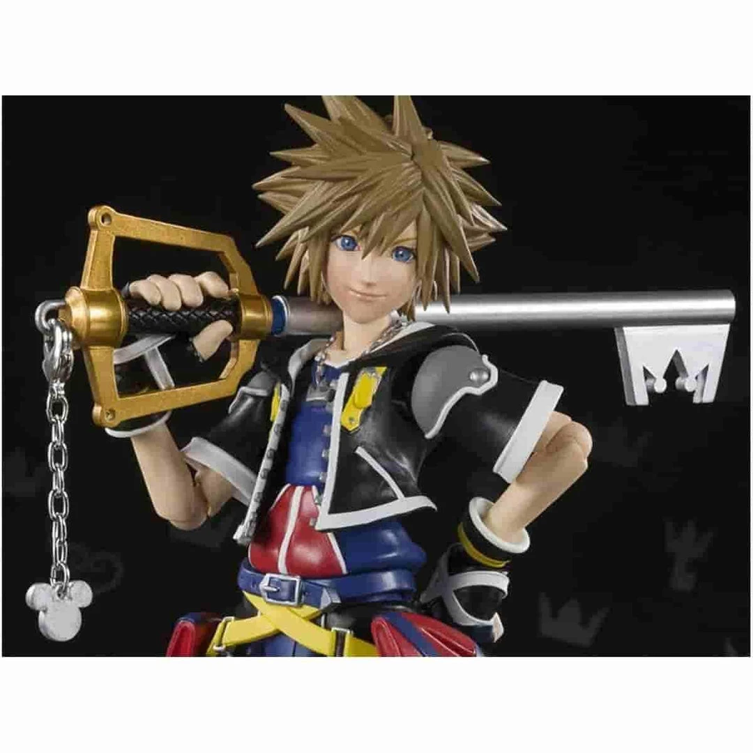 SH Figuarts Sora Kingdom Hearts II Action Figure By Bandai - Tamashii Nations S.H. Figuarts