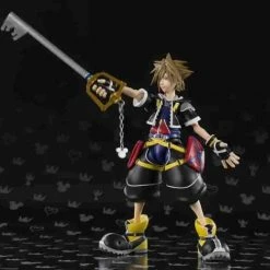SH Figuarts Sora Kingdom Hearts II Action Figure By Bandai - Tamashii Nations S.H. Figuarts