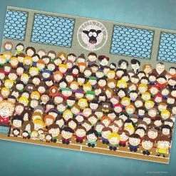 USAopoly South Park Go Cows! 1000 Piece Puzzle