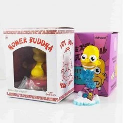 Combo Mr Sparkle + Homer Buddha 3" Mini Figure Bundle The Simpsons X Kidrobot