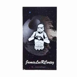 IAMRETRO I Heart U Stormtrooper 1.50" Enamel Pin