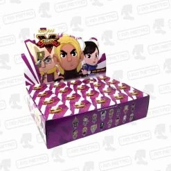 Kidrobot X Street Fighter V Mini Figures- Display Case - 20 Pieces