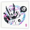 Street Lingo Ghost Mode - Art Print By Quiccs X Martian Toys