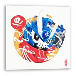 IamRetro.com Street Lingo Prime - Art Print By Quiccs X Martian Toys
