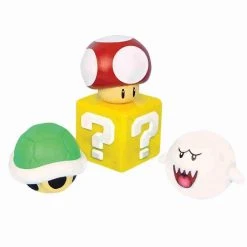 Super Mario Bros. Stress Ball Set Of 4 Characters - Nintendo