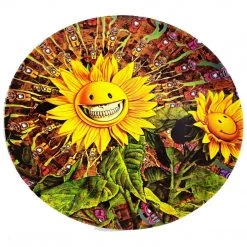 Sunflower Grin Large Art Plate By Ron English Popaganda