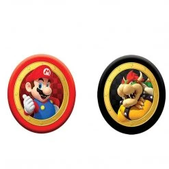 IamRetro.com Super Mario Bros Super Mario Vs Bowser Checkers & Tic-Tac-Toe Set By Nintendo