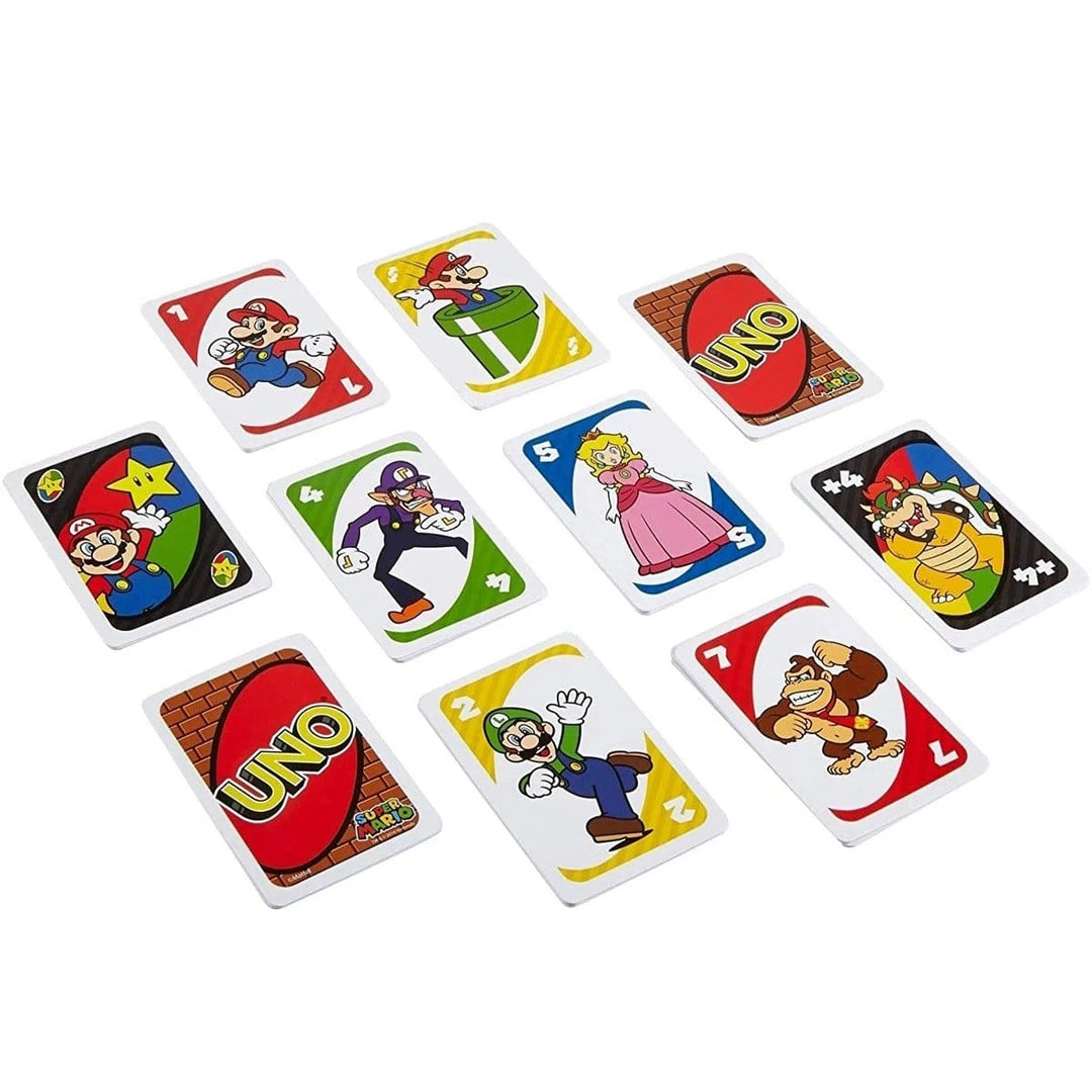 Super Mario Bros UNO Card Game