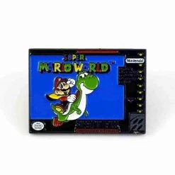 Super Mario Bros Super Mario World SNES Cover Art Pin By Phantom Pins