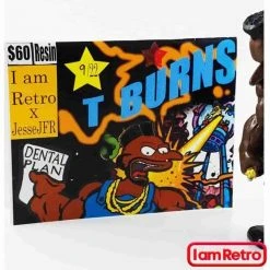 Jesse JFR T-Burns Montgomery Hulk - Mr T. Variant Edition Of 22 Pcs Hand Casted Resin By JesseJFR The Simpsons