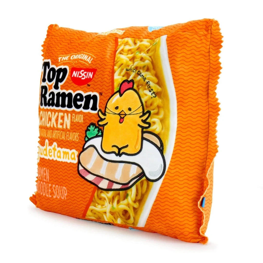 Nissin Top Ramen® X Gudetama™ Large Crinkle Plush By Kidrobot