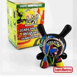Two Sided Coin - Basquiat 3" Dunny Vinyl Mini Figure By Kidrobot