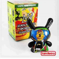Two Sided Coin - Basquiat 3" Dunny Vinyl Mini Figure By Kidrobot