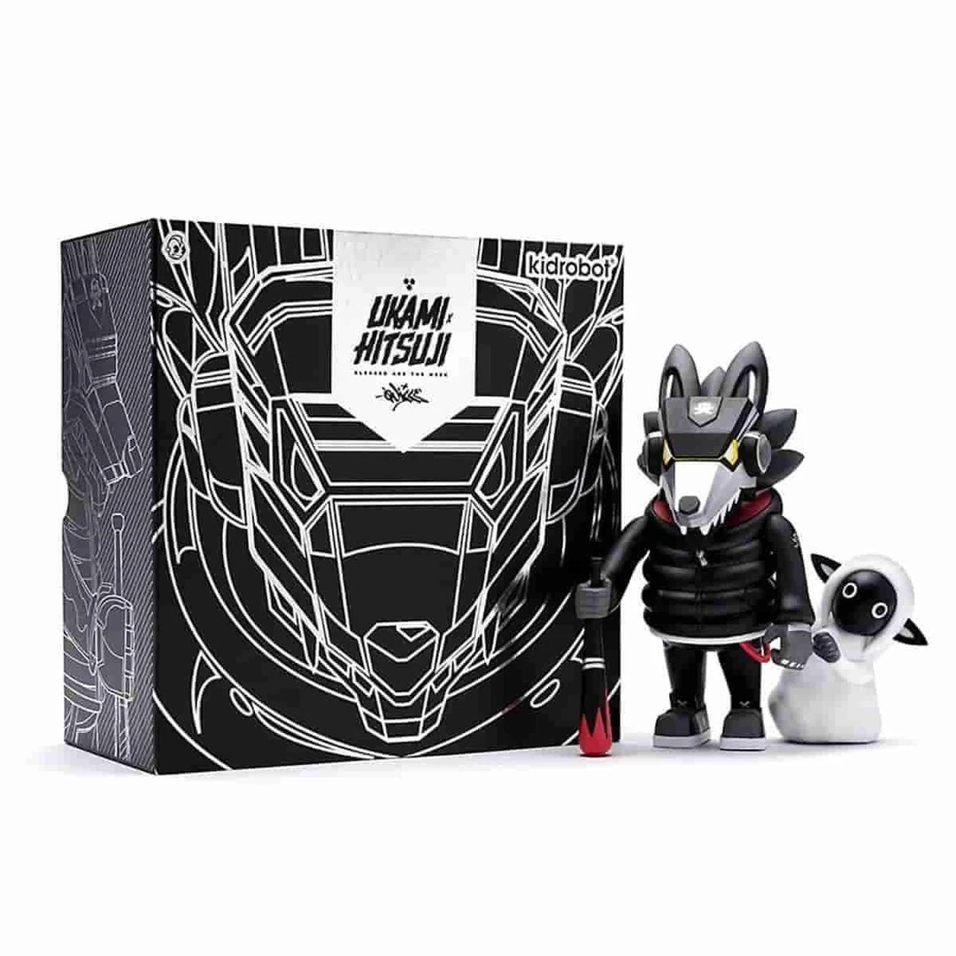 IAMRETRO Ukami & Hitsuje Medium Vinyl Figure By Quiccs X Kidrobot