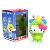 Unibee Green Hello Kitty Kaiju 3" Mini Figure By Sanrio X Kidrobot