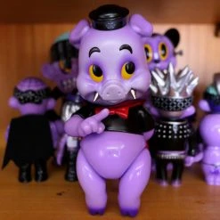 Vampire Piggums Sofubi Figure By Frank Kozik X Black Book Toys