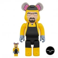 Medicom Toys Breaking Bad Walter White 400 + 100% Combo Bearbrick By Medicom
