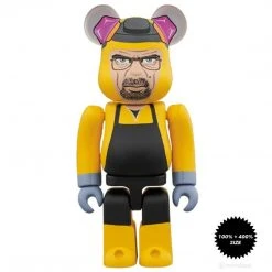 Medicom Toys Breaking Bad Walter White 400 + 100% Combo Bearbrick By Medicom