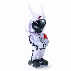 Complex Chicago Edition TEQ 63 Ghost Mode White - 6 Inch Medium Figure By Martian Toys X Quiccs