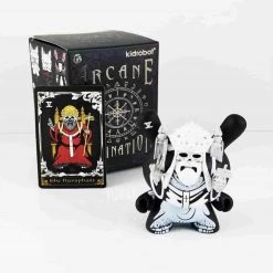 The Heirophant White Arcane Divination Dunny Series By Kidrobot