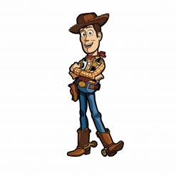 IamRetro.com Woody #194 Toy Story 4 Enamel Pin By FigPin