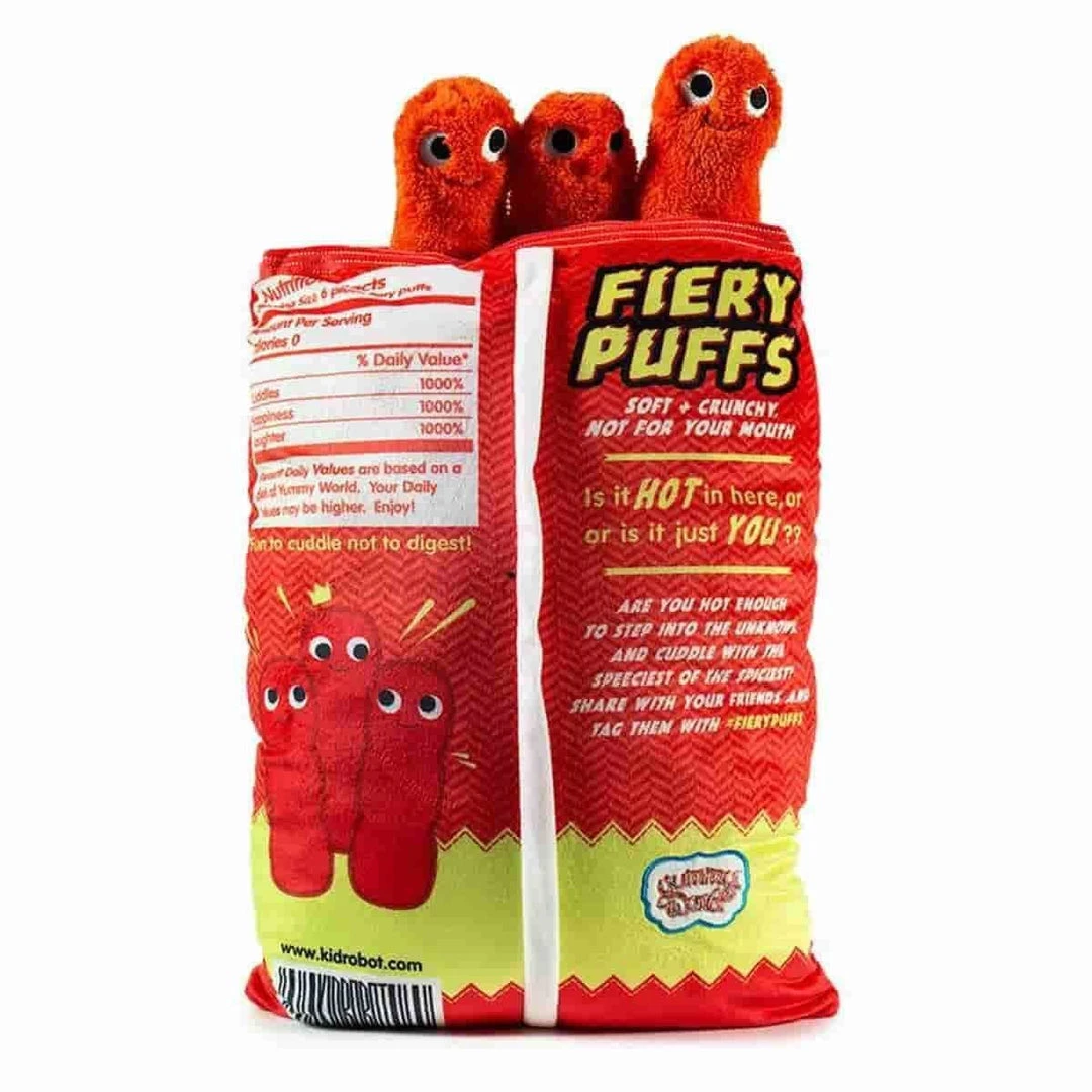 Xtra Large Fiery Puffs Yummy World Plush Figure By Kidrobot
