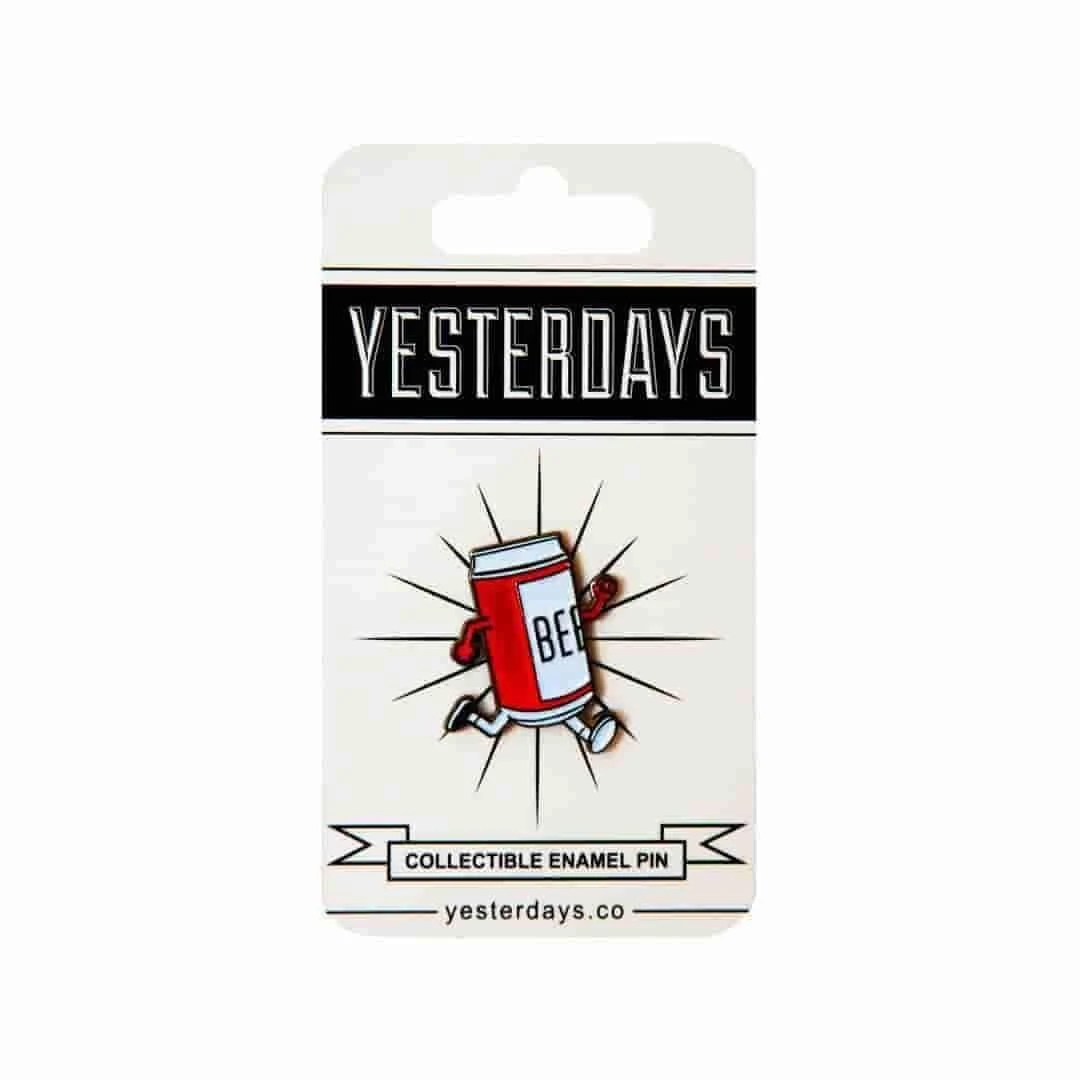 Yesterday Co Pins & Patches Beer Run - Enamel Pin By Yesterdays.Co
