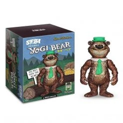 Yogi Bear Grin 8" Figure By Ron English Popaganda X Hanna Barbera