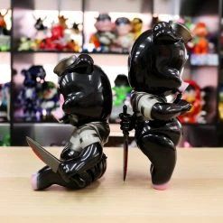 IamRetro.com Piggums Kuro-Buta Sofubi By Black Book Toys X Frank Kozik