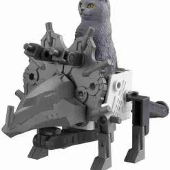 Neko Busou Series 3 Model#D. Scottish Fold (Grey) W/ Propeller Mecha By Bandai