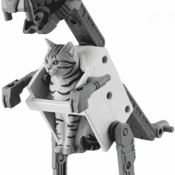 Neko Busou Series 3 Model#A American Shorthair W/ T-Rex Mecha By Bandai